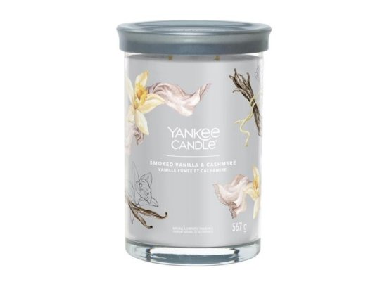 Yankee Candle Aromatická sviečka Signature tumbler veľký Smoked Vanilla & Cashmere 567 g