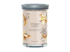 Yankee Candle Vanilla Creme Brulée sviečka 567g / 2 knôty (Signature tumbler veľký)