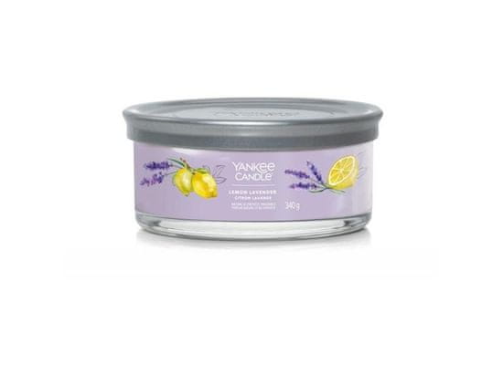 Yankee Candle Lemon Lavender sviečka 567g / 2 knôty (Signature tumbler stredný)