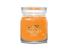 Yankee Candle Farm Fresh Peach sviečka 368g / 2 knôty (Signature stredná)