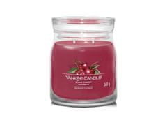 Yankee Candle Black Cherry sviečka 368g / 2 knôty (Signature stredná)