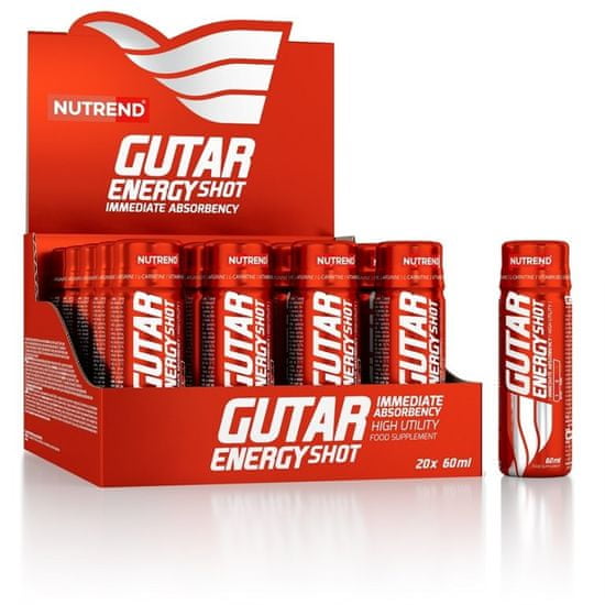 Nutrend Nápoj GUTAR ENERGY SHOT 20x60ml