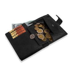 Betlewski Pánska kožená peňaženka BPM-HT-64 BLACK