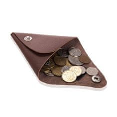 Betlewski Pánska kožená peňaženka na mince BPM-BH-M0 J.BRONZE