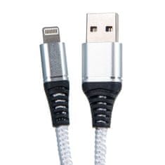 Bomba USB Data kábel extra ohybný pre iPhone 1M