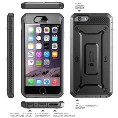 SUPCASE Unicorn Beetle Pro - iPhone 6 Plus / 6s Plus - čierny