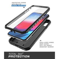 SUPCASE Unicorn Beetle Pro [bez klipu] - iPhone XS Max - čierny