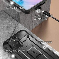 SUPCASE Unicorn Beetle Pro - Samsung Galaxy S10 Lite - čierny