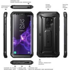 SUPCASE Unicorn Beetle Pro - Samsung Galaxy S9 Plus - čierny