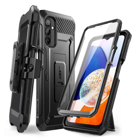 SUPCASE Unicorn Beetle Pro - Samsung Galaxy A14 4G / 5G - čierny