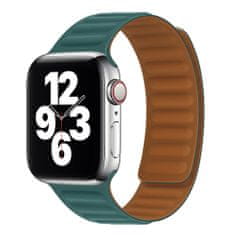 Techsuit Remienok na hodinky (W035) - Apple Watch 1/2/3/4/5/6/7/8/SE/SE 2 (38/40/41 mm) - tyrkysový