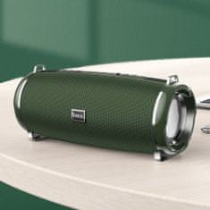 Hoco Wireless Speaker Xpress (HC2) - with Ambient Light, Bluetooth 5.0, 10W - Dark Green