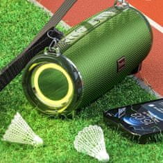 Hoco Wireless Speaker Xpress (HC2) - with Ambient Light, Bluetooth 5.0, 10W - Dark Green