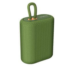 Hoco Wireless Speaker Uno Sports (BS47) - Bluetooth, FM, TF Card, TWS, 5W, 1200mAh - Army Green