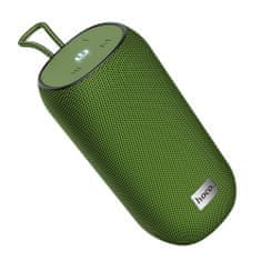 Hoco Wireless Speaker Sonar (HC10) - Bluetooth 5.0, FM, TF Card, U Disk, TWS, USB, 5W, 1200mAh - Army Green