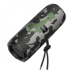 Hoco Wireless Speaker Vocal (HC16) - TWS, Waterproof, with Dual Dynamic Units 360°, Bluetooth 5.3, 10W - Camouflage