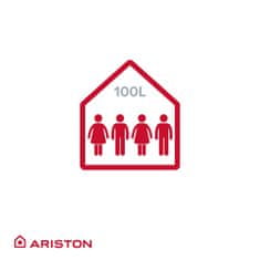 Ariston ohrievač vody Lydos Hybrid Wi-Fi 100 l 3629065