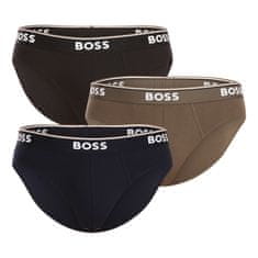 BOSS 3PACK pánske slipy viacfarebné (50499429 964) - veľkosť XL