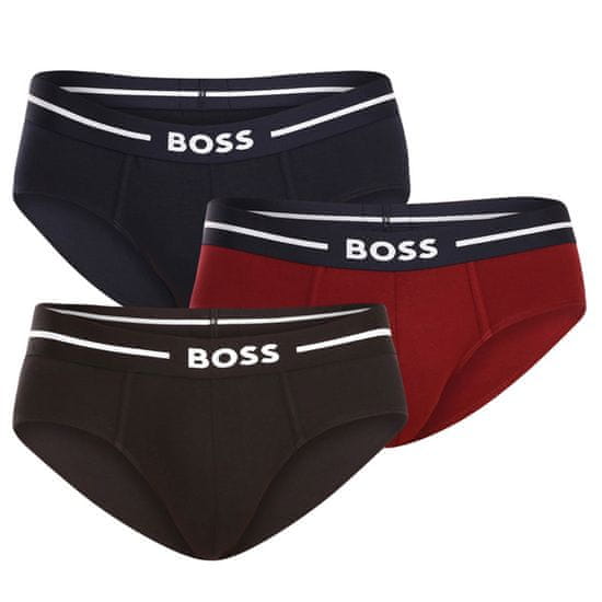 Hugo Boss 3PACK pánske slipy Boss viacfarebné (50499432 969)