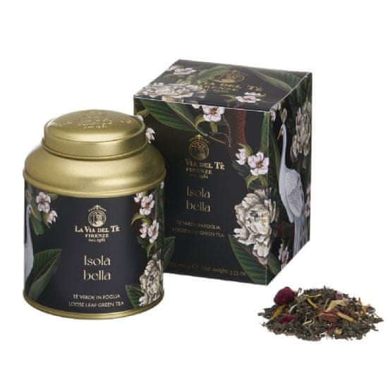 La Via del Té , Isola Bella, čaj zelený blend sypaný 100g