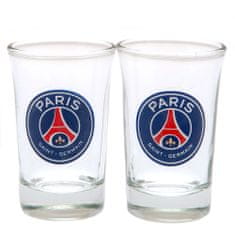 FAN SHOP SLOVAKIA Pohárik Paris Saint Germain FC. Súprava 2ks. Farebný znak. 50 ml.