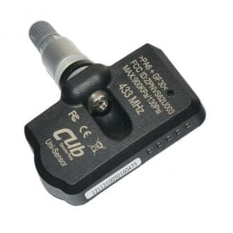 CUB TPMS senzor CUB EU 433 MHz, programovateľný, s ALU ventilom