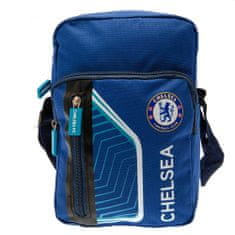 FAN SHOP SLOVAKIA Batôžok Chelsea FC cez rameno, modrý, 3 vrecká, zips