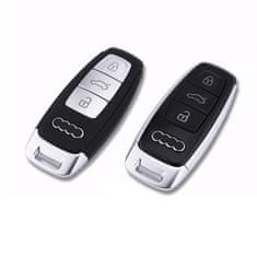 Techsuit – Puzdro na kľúče od auta – Audi A3, A4, A5, A7, A8 – Čierna KP28105