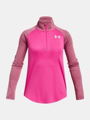 Under Armour Tričko Tech Graphic 1/2 Zip-PNK XS