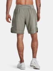 Under Armour Kraťasy LAUNCH ELITE 2in1 7'' SHORT-GRN XXXL