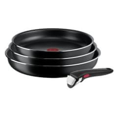 Tefal Ingenio Extra 4dielna súprava: panvice 22/24/26 cm + 1 odnímateľná rukoväť L1549153