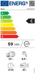 Bosch umývačka riadu SPS4EMI10E + doživotná záruka AquaStop