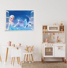 PIPPER. Samolepka na stenu "Elsa 3D" 50x70 cm