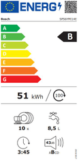 Bosch umývačka riadu SPS6YMI14E + doživotná záruka AquaStop