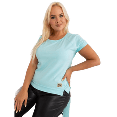 RELEVANCE Dámska blúzka s rozparkami plus size PERKA mätová RV-BZ-8837.13_401763 Univerzálne