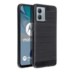 FORCELL Silikónové púzdro Carbon pre Moto G53 / G13 čierne