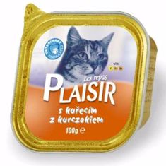 Plaisir Cat kuracie, vanička 100 g