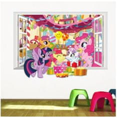 PIPPER. Samolepka na stenu "My Little Pony 2" 70x50 cm