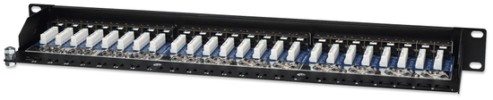 Intellinet Patch panel 24 Stp C5 Black