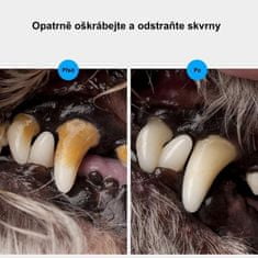 Sada nástrojov pre psa na odstraňovanie zubného kameňa a dentálnu hygienu 3 ks