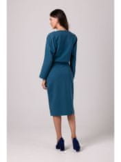 BeWear Dámske voľnočasové šaty Cadwahan B269 morská modrá S