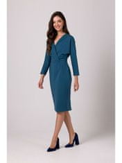 BeWear Dámske voľnočasové šaty Carence B271 morská modrá S