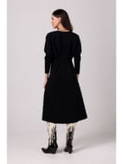 BeWear Dámske voľnočasové šaty Nanel B273 čierna XL