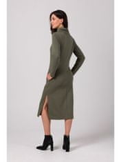 BeWear Dámske svetrové šaty Kyres B274 khaki S