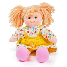 Rappa Bigjigs Toys Látková bábika Daisy 28 cm