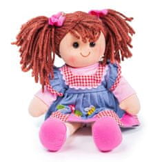 Rappa Bigjigs Toys Látková bábika Melody 34 cm