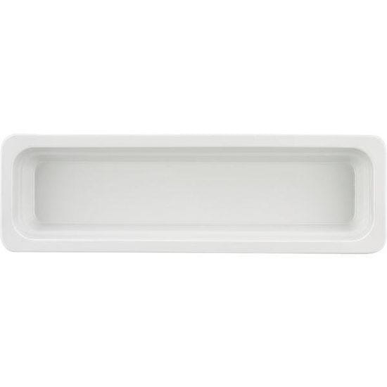 Schonwald GN gastro nádoba 2/4 , 530 x 162 mm, v = 65 mm, biela, porcelán,