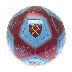 Fan-shop Mini míč WEST HAM UNITED Signature claret