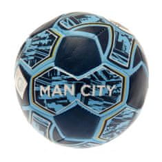 FAN SHOP SLOVAKIA Penová antistresová loptička Manchester City FC, modrá, 10 cm