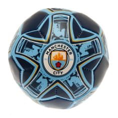 FAN SHOP SLOVAKIA Penová antistresová loptička Manchester City FC, modrá, 10 cm